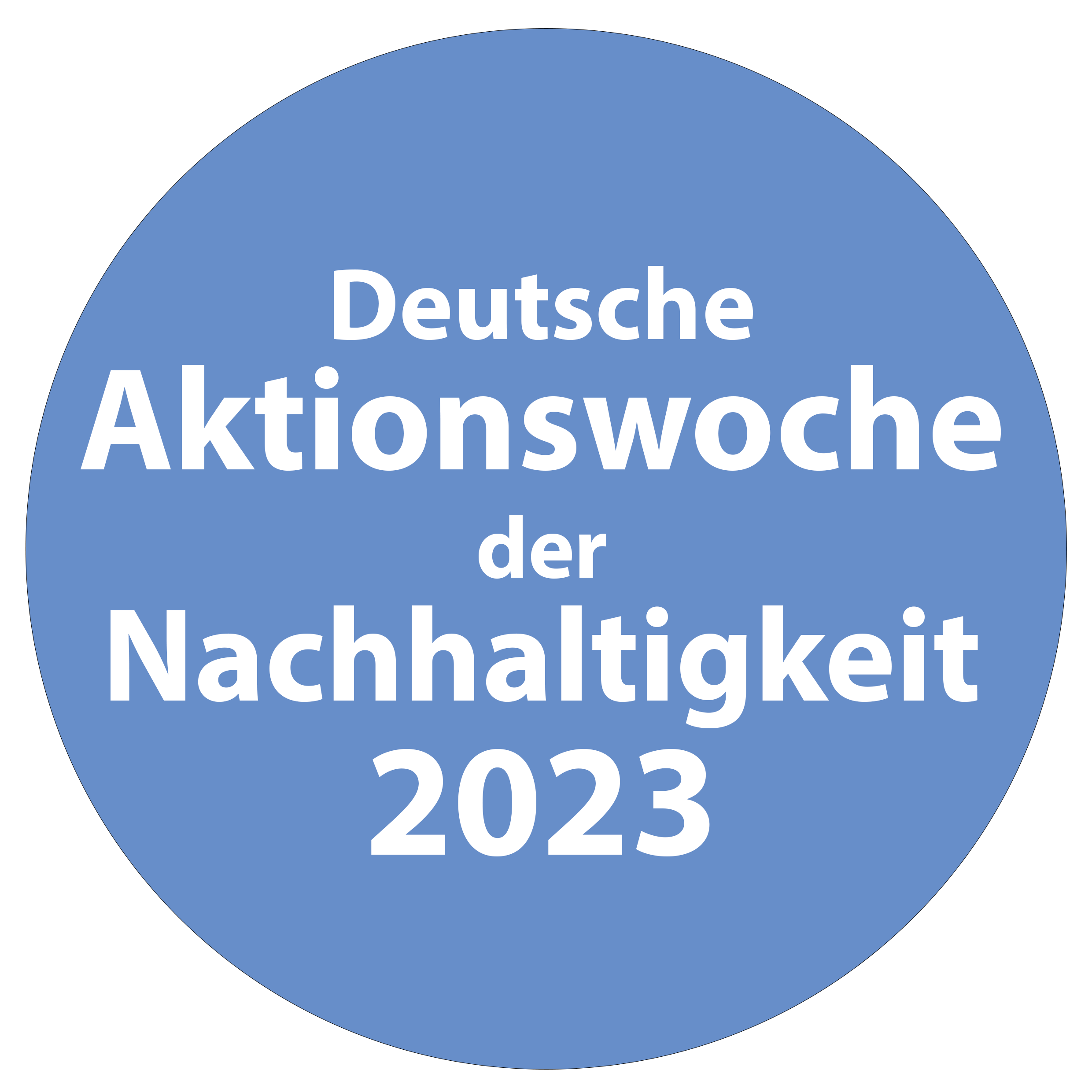 Deutsche Aktionstage Nachhaltigkeit 2023